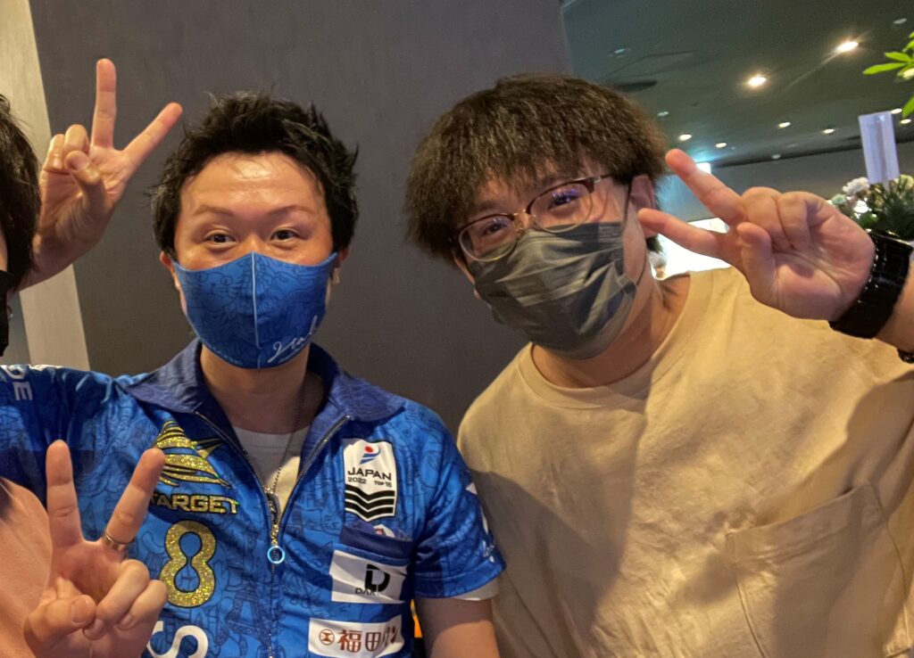 村松治樹と2ショット