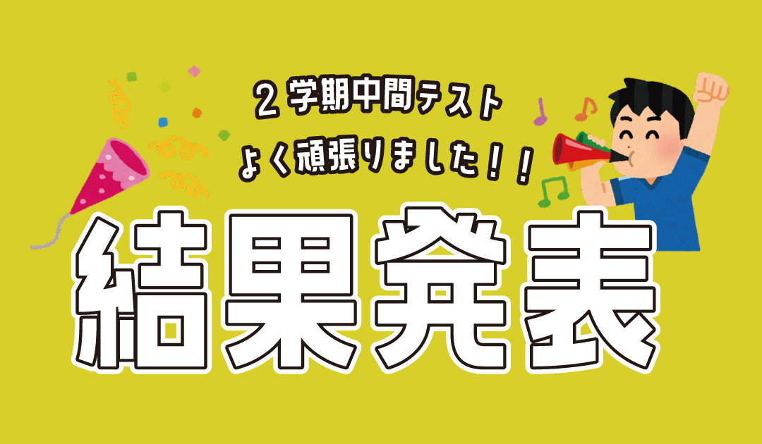 結果発表と書かれたアイキャッチ